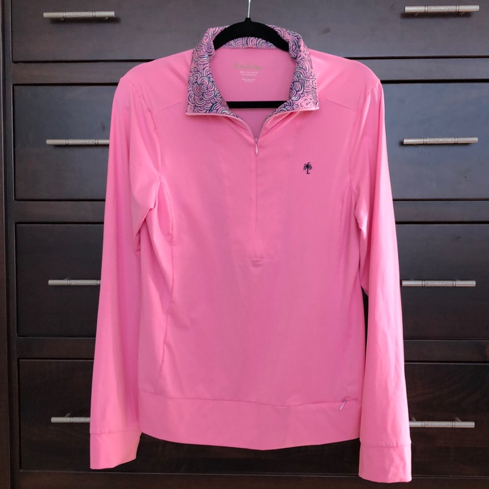 Lily Pulitzer SPF 50 Skipper Popover shirt